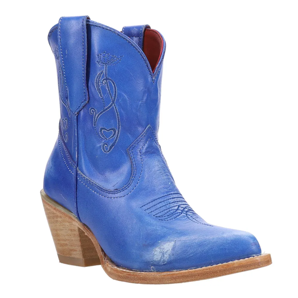 Pixie Embroidered Pointed Toe Cowboy Boots