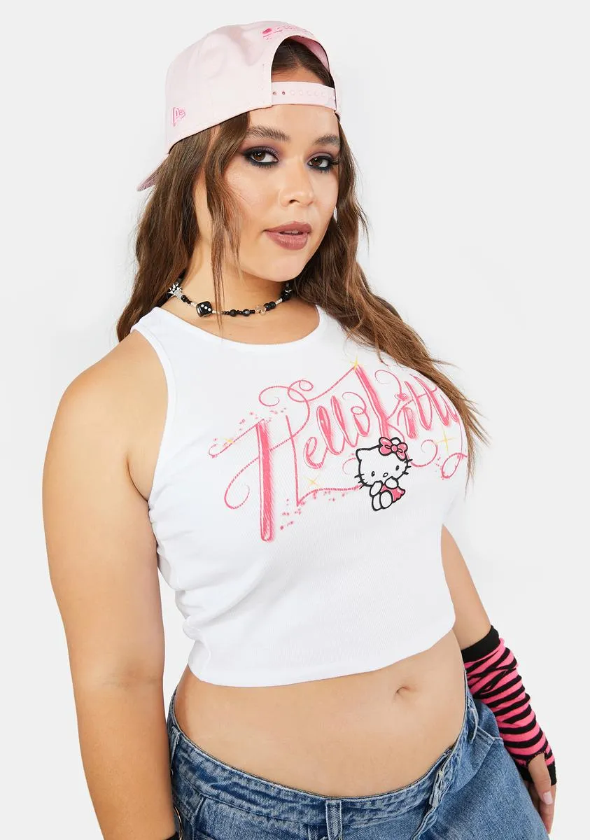 Plus Hello Kitty Graffiti Tank-