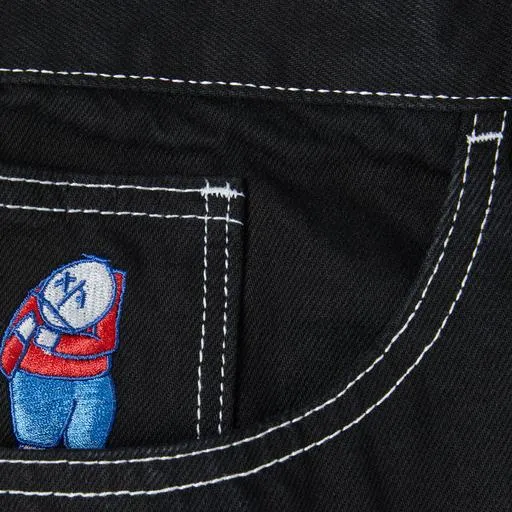 Polar Skate Co. - Big Boy Jeans - Black / White