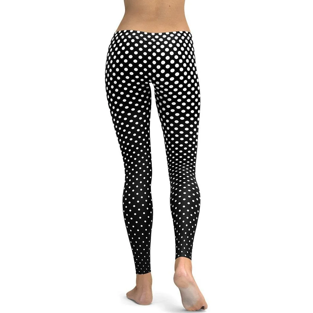 Polka Dot Optical Leggings