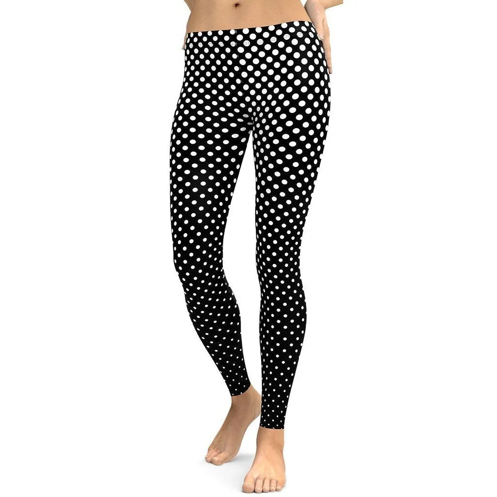 Polka Dot Optical Leggings