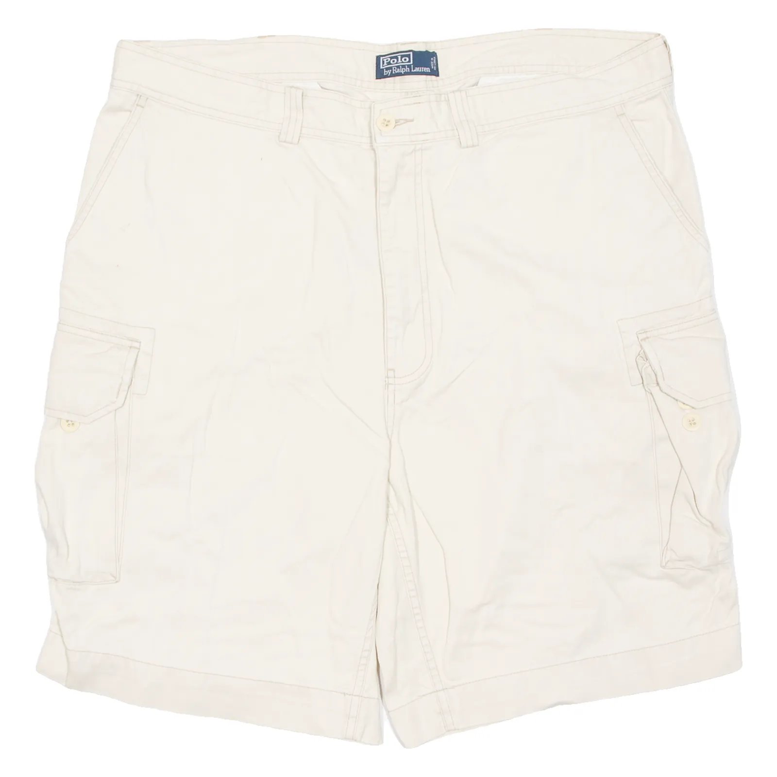 POLO RALPH LAUREN Mens Workwear Shorts Beige XL W40