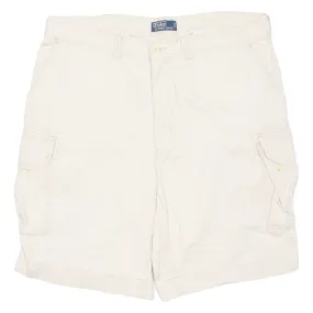 POLO RALPH LAUREN Mens Workwear Shorts Beige XL W40