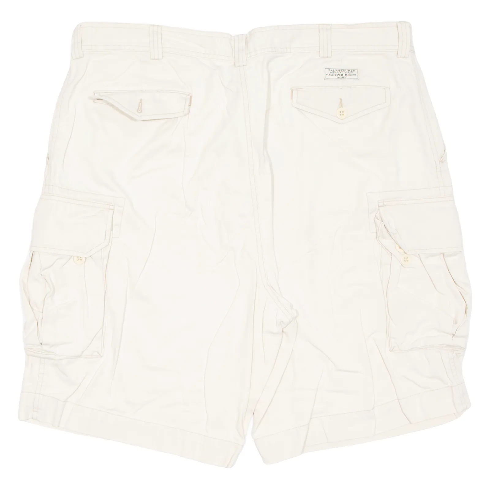 POLO RALPH LAUREN Mens Workwear Shorts Beige XL W40