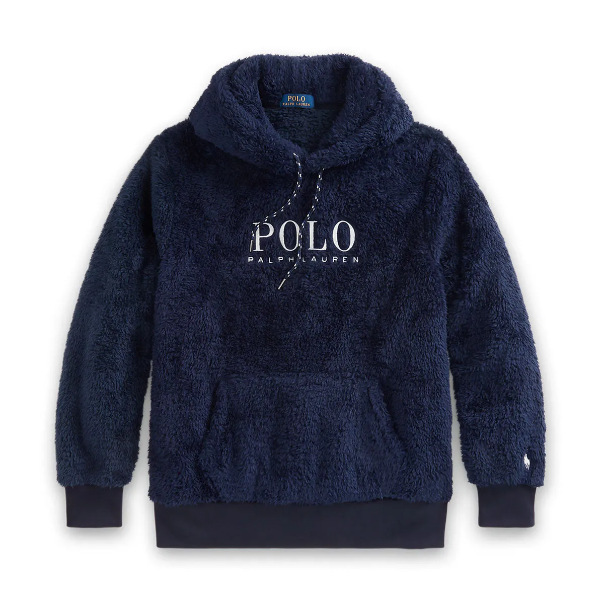 Polo Ralph Lauren - Sherpa Fleece Hoodie in Navy