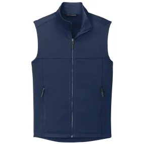 Port Authority Men's River Blue Navy Collective Smooth Fleece Vest