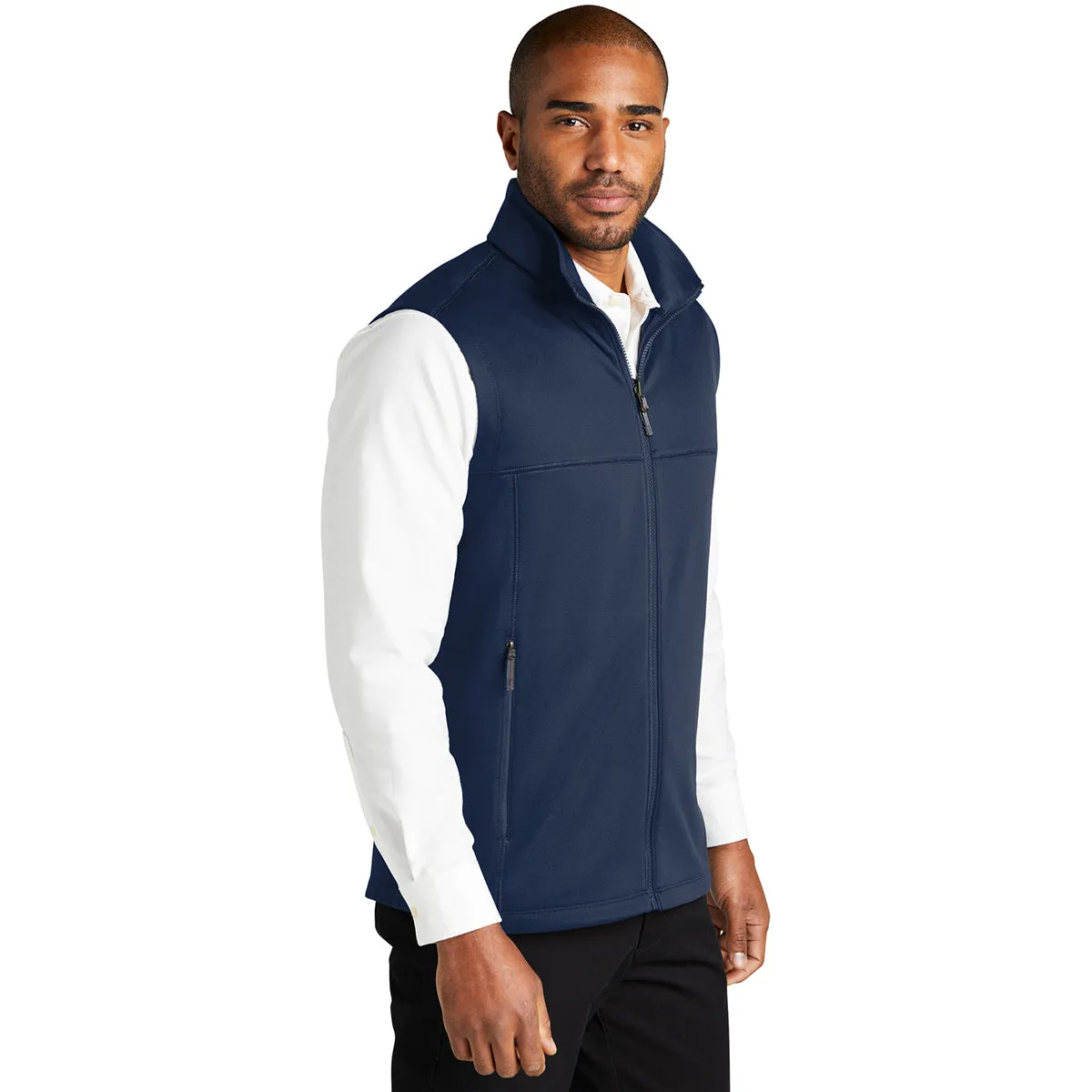 Port Authority Men's River Blue Navy Collective Smooth Fleece Vest