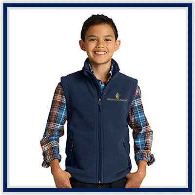 Port Authority Youth Value Fleece Vest - Stachowski Farms Company Store