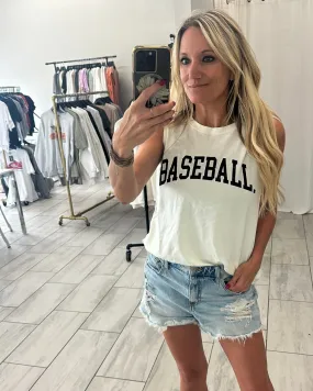 (PRE-ORDER) THE OC MINERAL BASEBALL TANK | CREAM