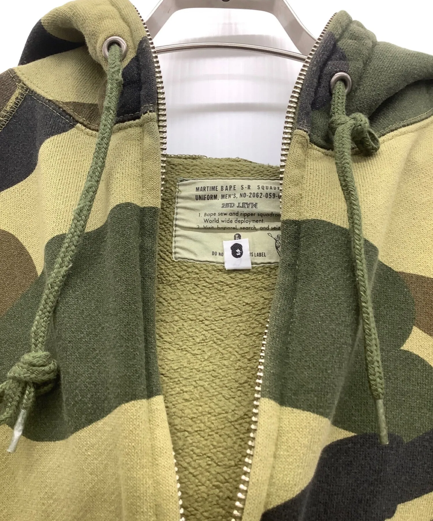 [Pre-owned] A BATHING APE zip hoodie 1930-115-004