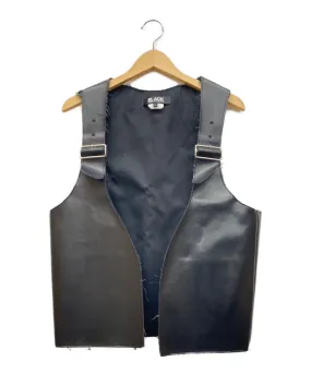 [Pre-owned] BLACK COMME des GARCONS leather vest 1D-V001