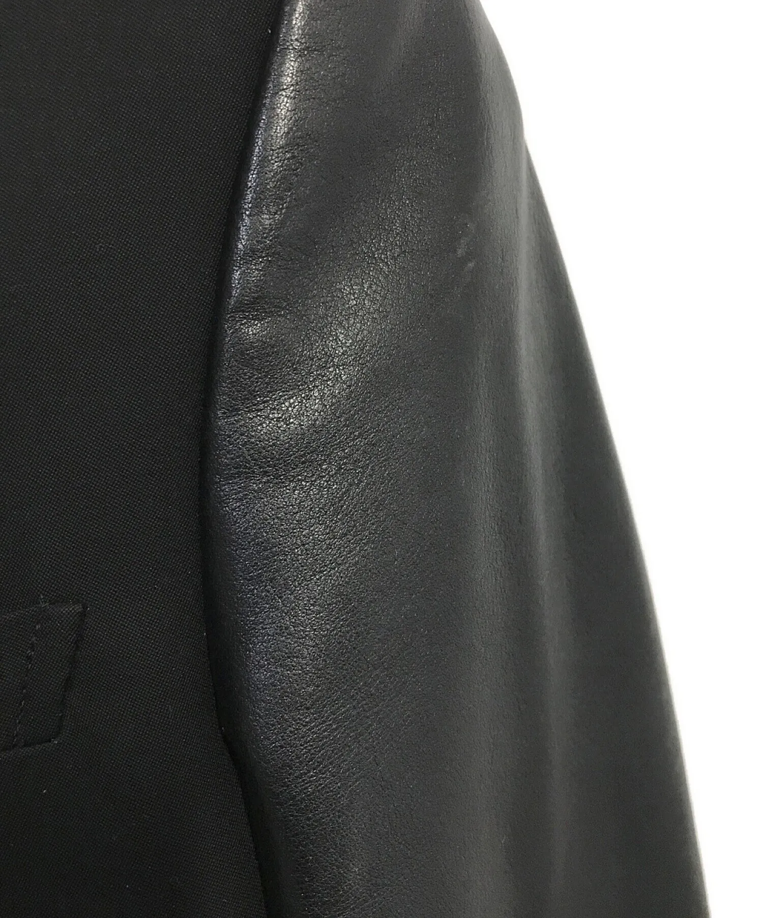 [Pre-owned] JUNYA WATANABE CdG MAN Tailored Jacket with Leather Switching WP-J003