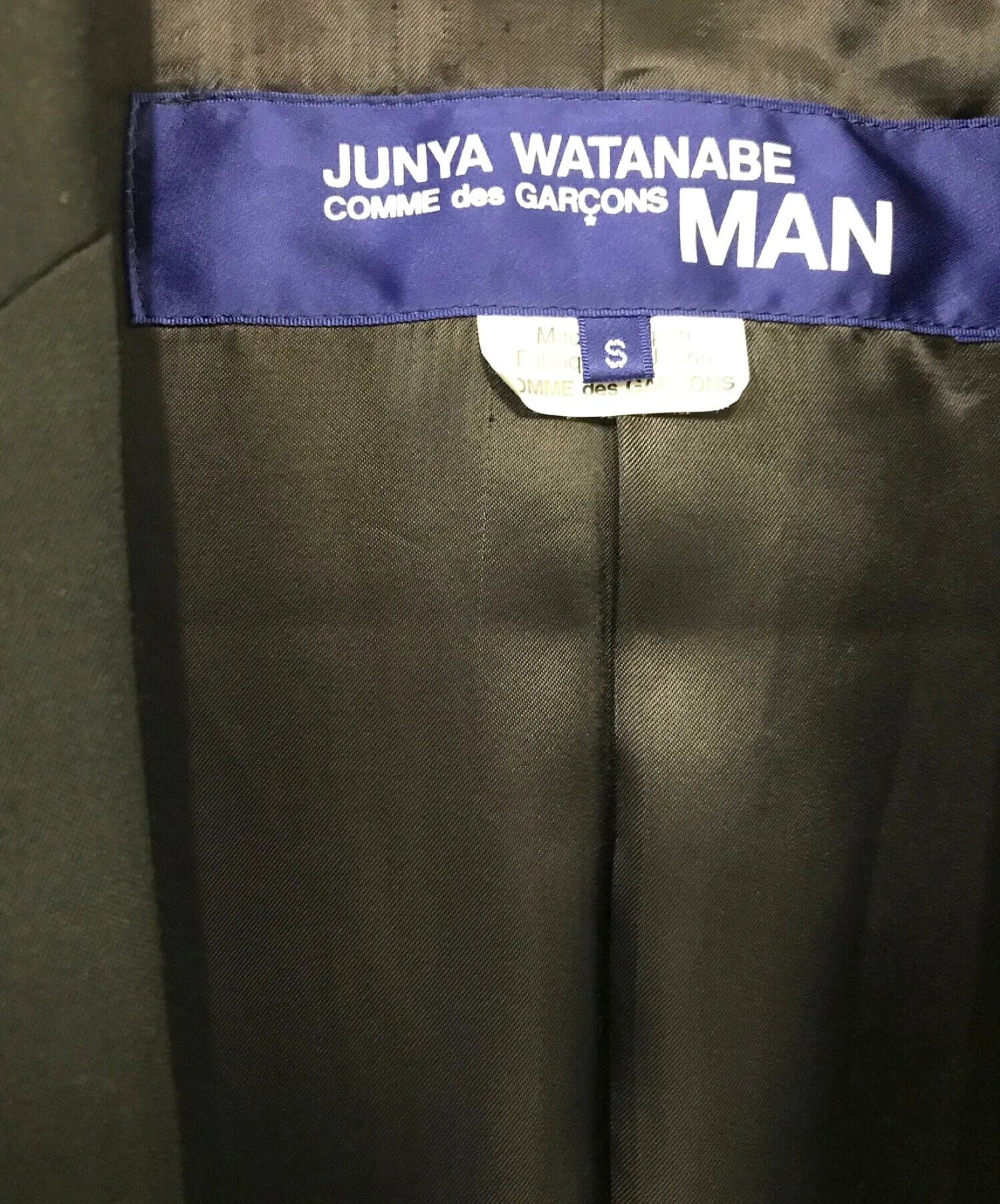 [Pre-owned] JUNYA WATANABE CdG MAN Tailored Jacket with Leather Switching WP-J003