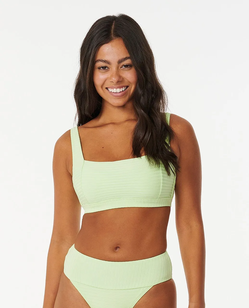 Premium Surf D Crop Bikini Top