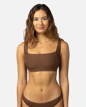 Premium Surf D Crop Bikini Top