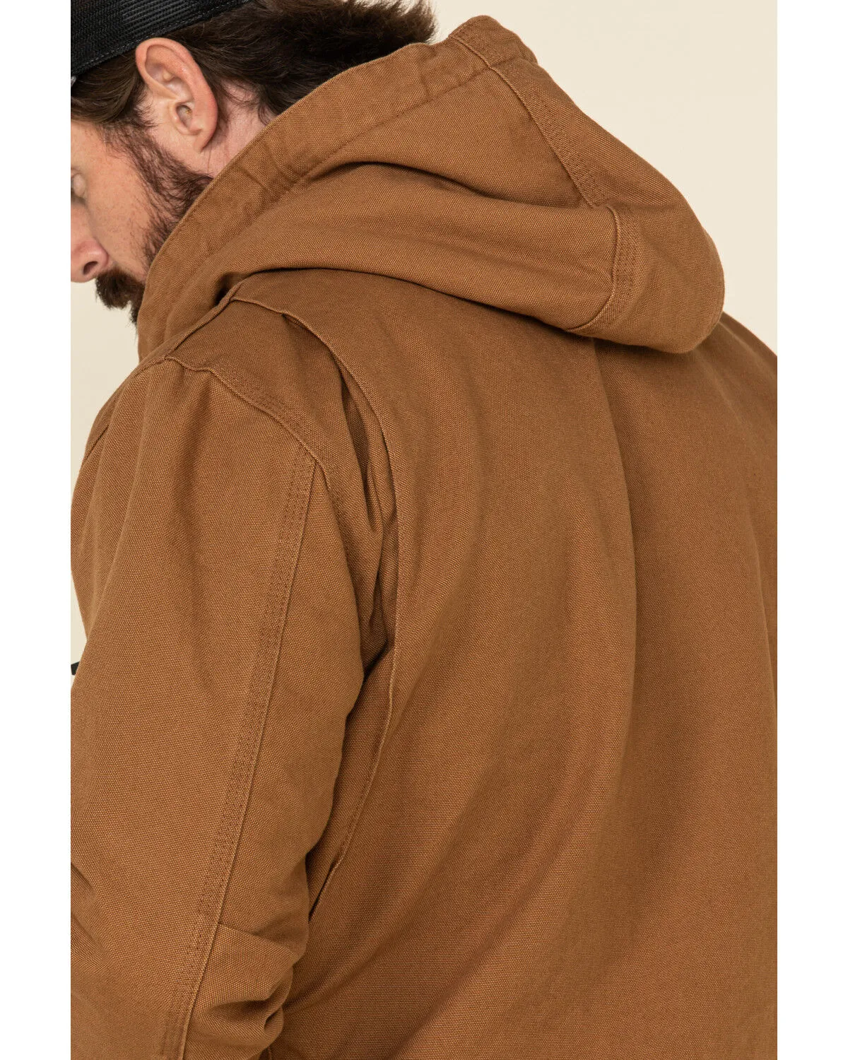 Product Name:  Carhartt Men's Washed Duck Sherpa Lined Hooded Work Jacket