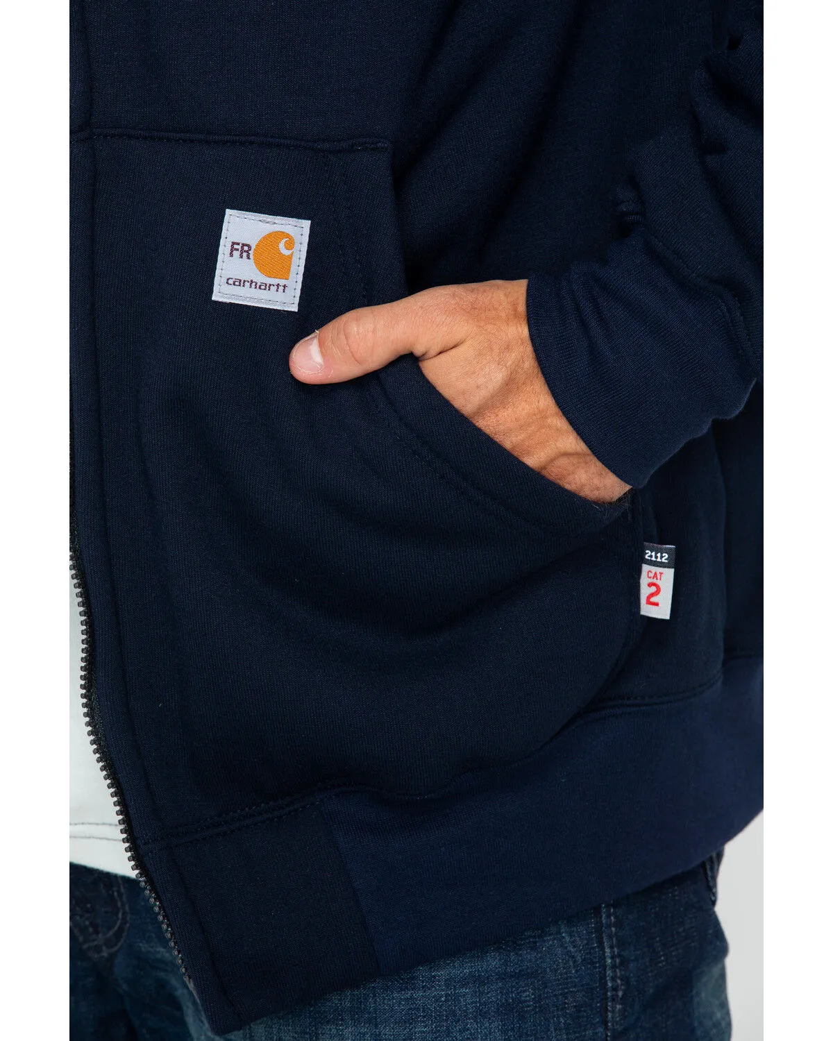 Product Name:  Carhartt Men's Zip-Front Heavyweight FR Work Jacket - Big & Tall