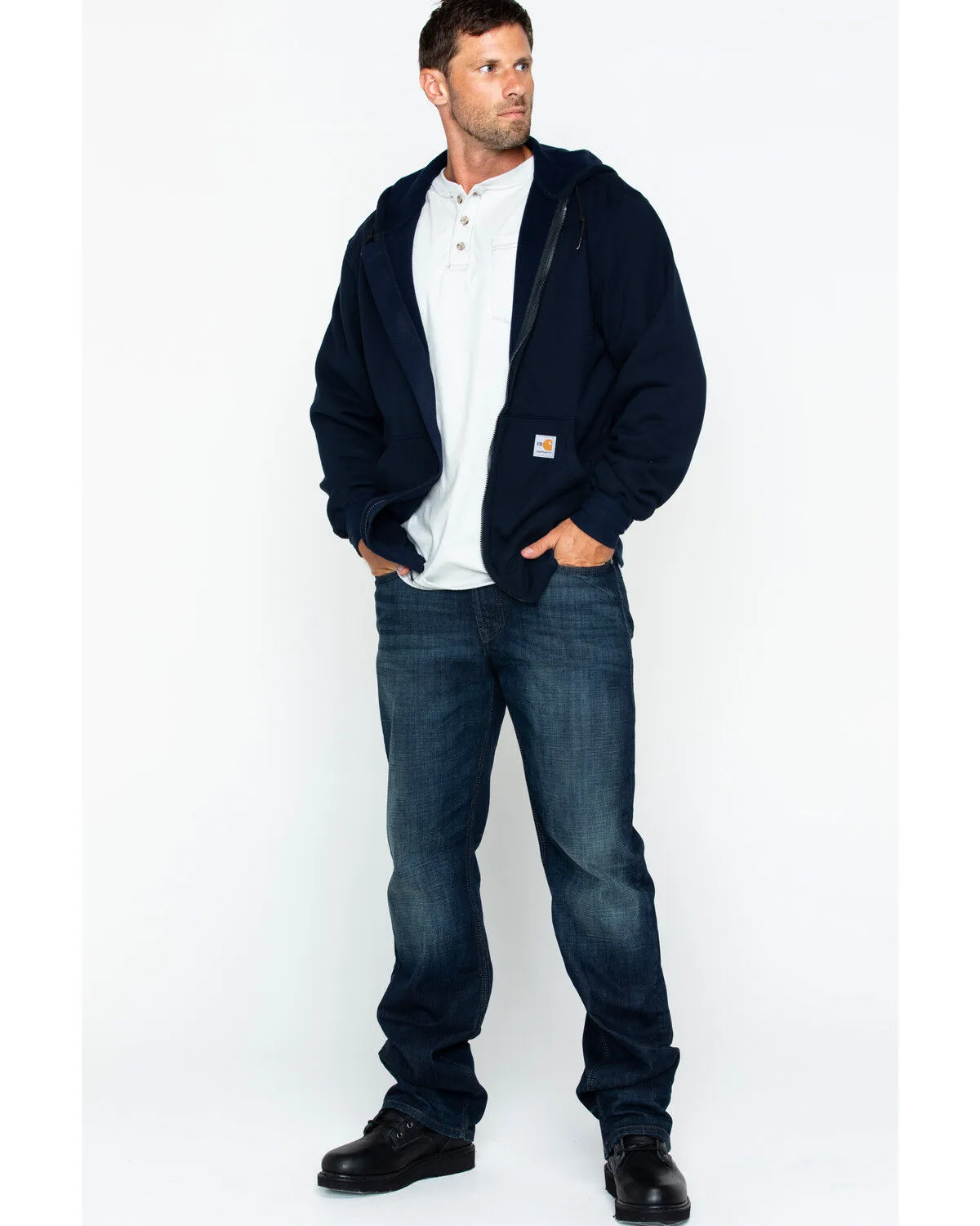 Product Name:  Carhartt Men's Zip-Front Heavyweight FR Work Jacket - Big & Tall