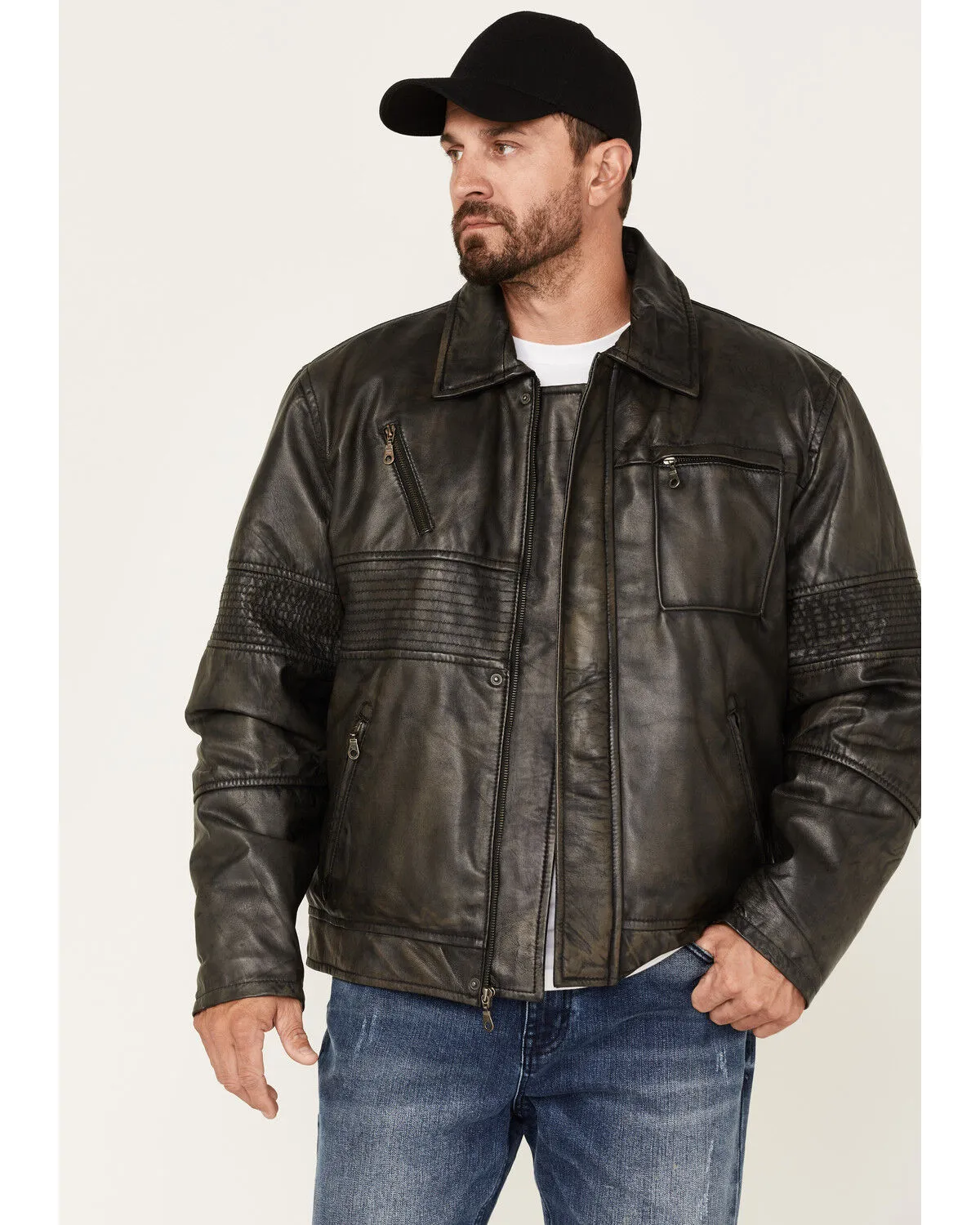 Product Name:  Cripple Creek Men's Zip-Front Concealed Carry Jacket