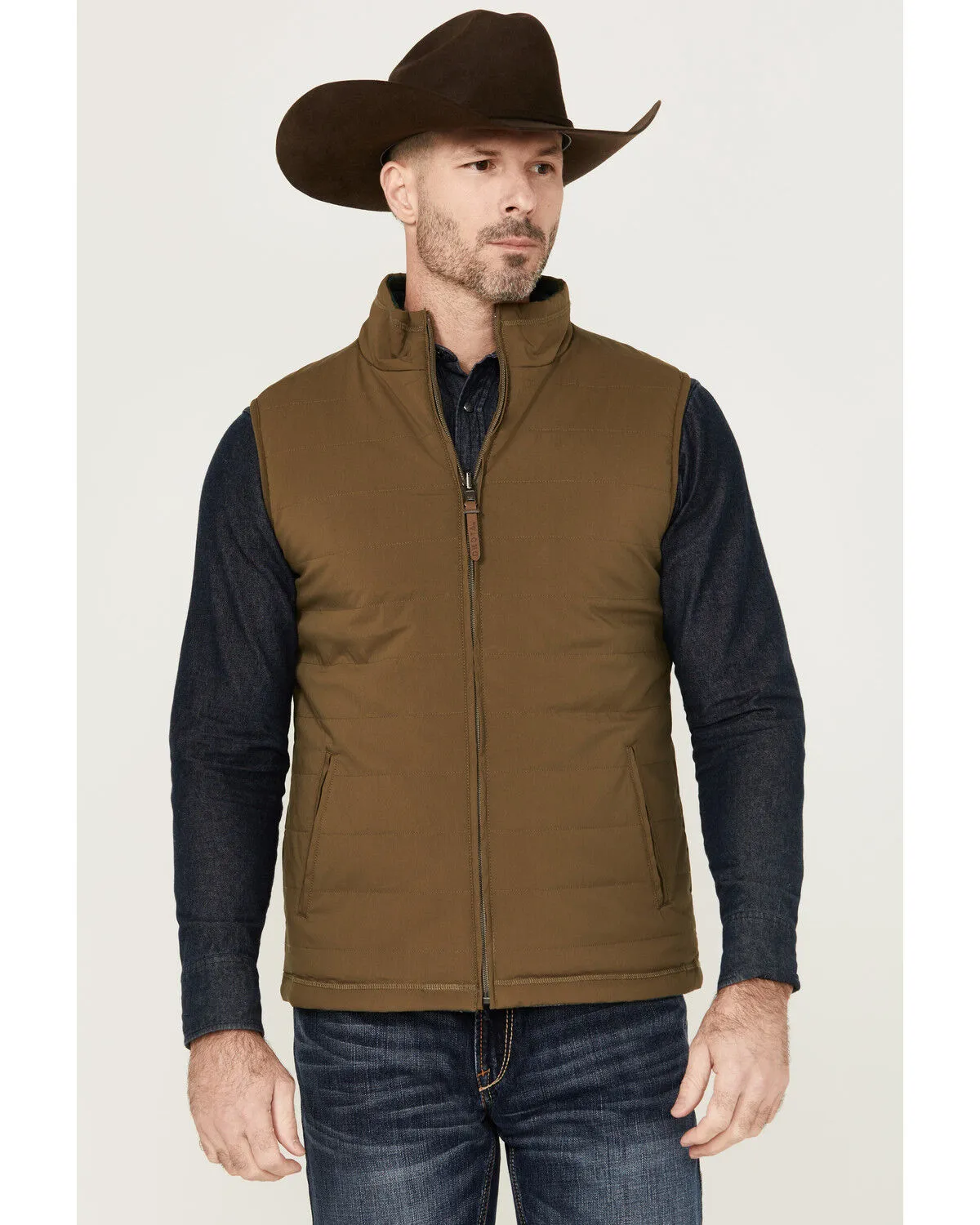 Product Name:  Dakota Grizzly Men's Bennett Reversible Fleece Lined Western Vest