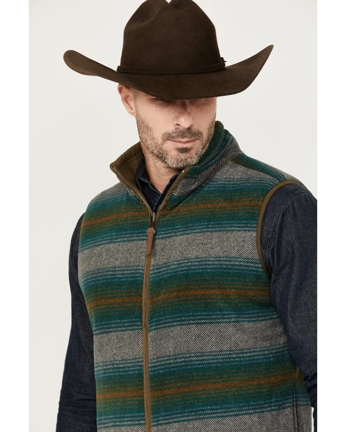 Product Name:  Dakota Grizzly Men's Bennett Reversible Fleece Lined Western Vest