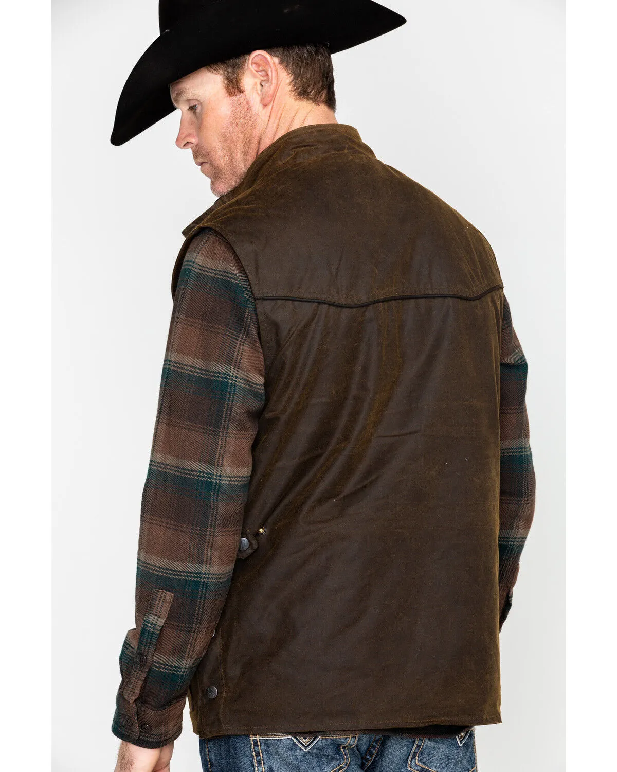 Product Name:  Outback Trading Co Men's Magnum Fleece Lined Oilskin Vest