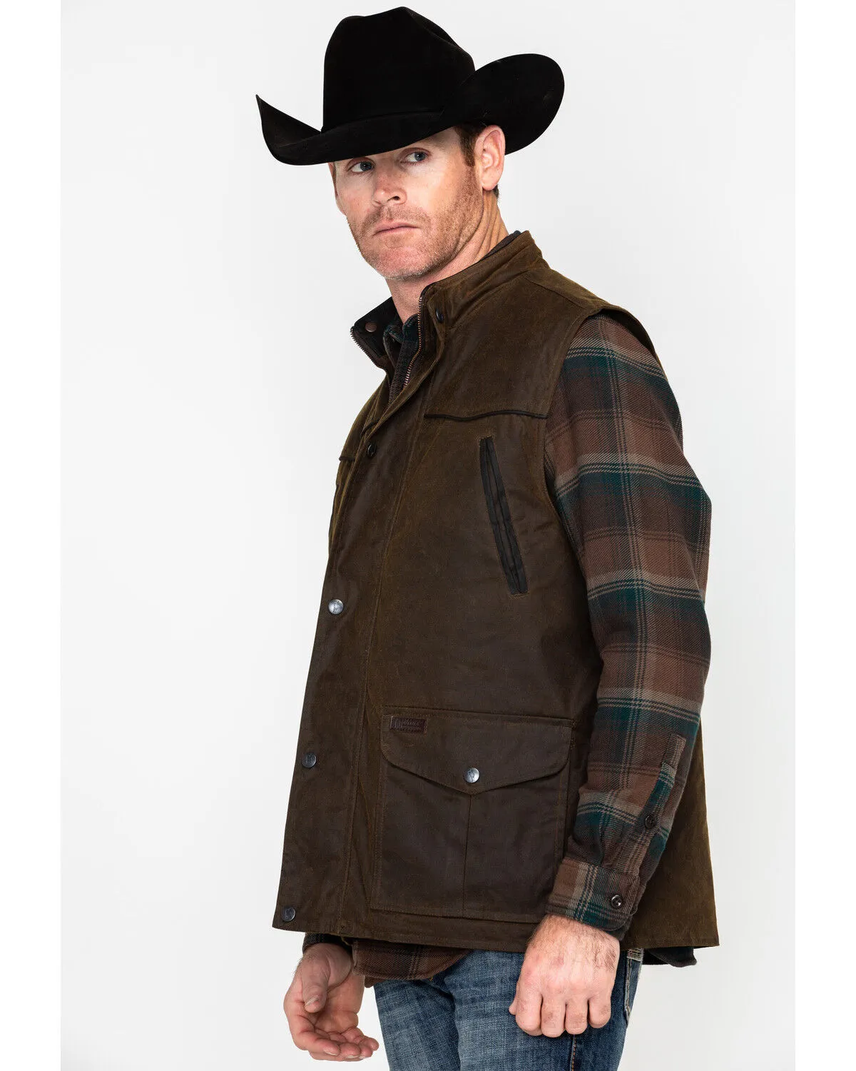 Product Name:  Outback Trading Co Men's Magnum Fleece Lined Oilskin Vest