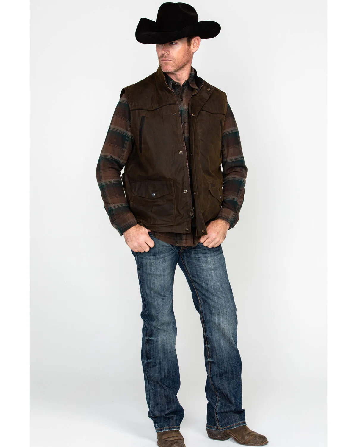 Product Name:  Outback Trading Co Men's Magnum Fleece Lined Oilskin Vest