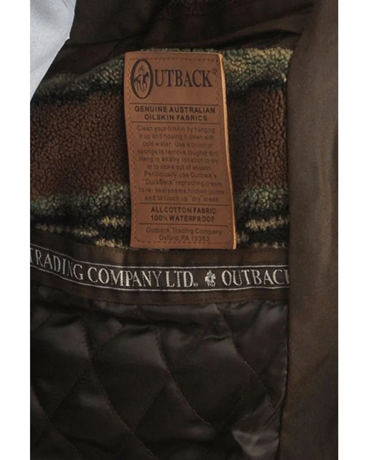 Product Name:  Outback Trading Co Men's Magnum Fleece Lined Oilskin Vest