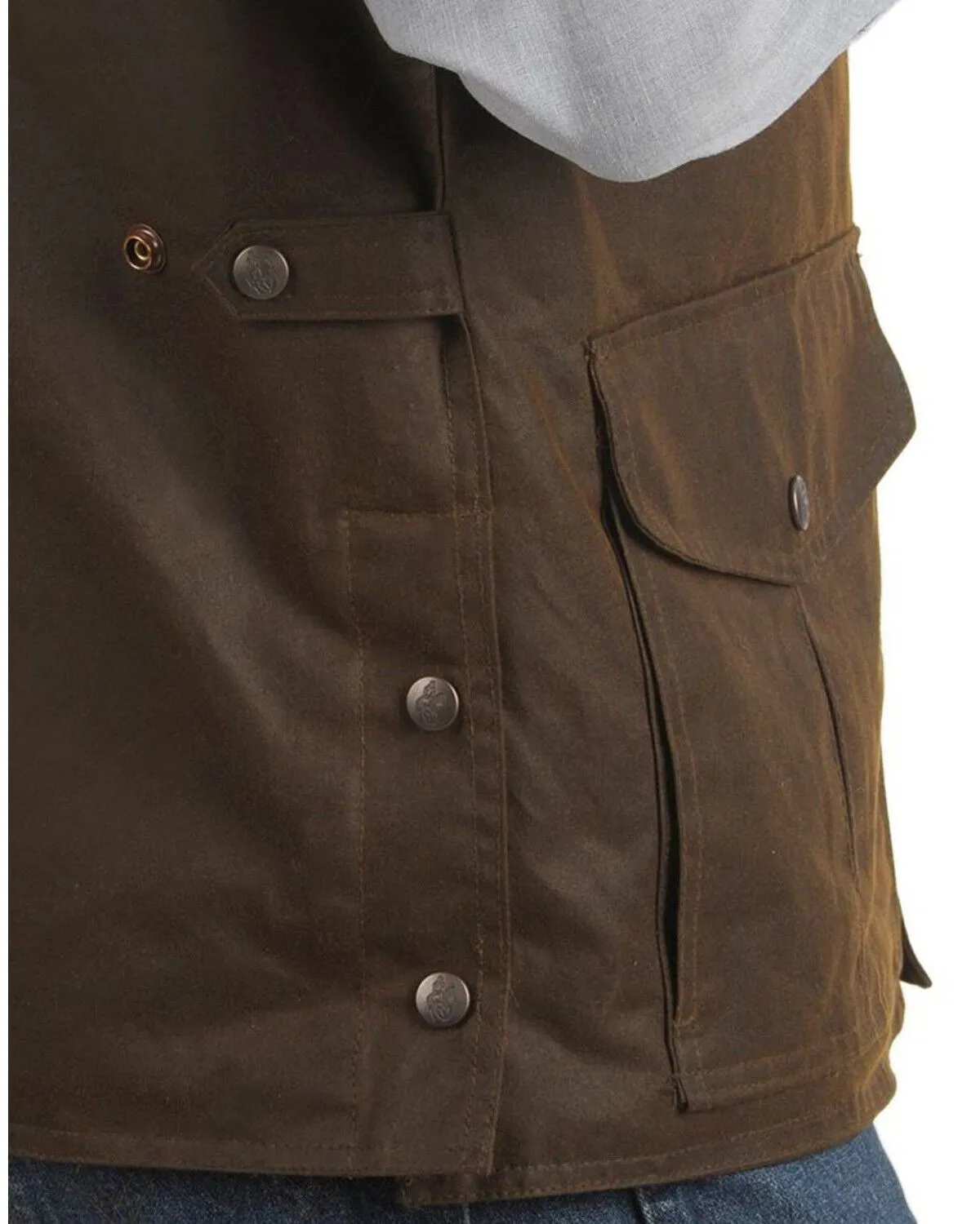 Product Name:  Outback Trading Co Men's Magnum Fleece Lined Oilskin Vest