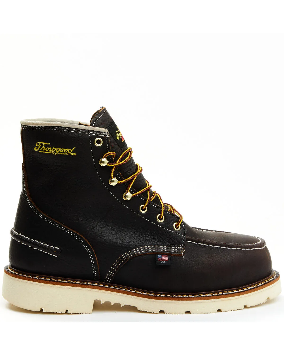 Product Name:  Thorogood Men's Boot Barn Exclusive Briar Pitstop 6" Work Boot - Steel Toe