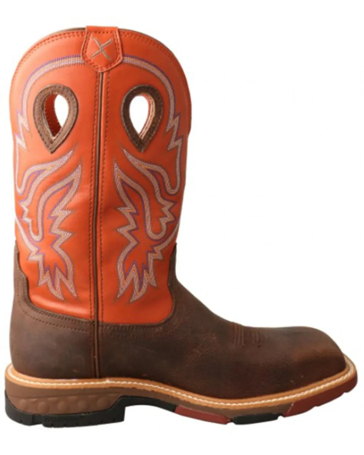 Product Name:  Twisted X Men's Waterproof Western Work Boot - Nano Composite Toe