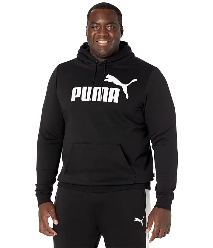 PUMA Big & Tall Essentials Big Logo Fleece Hoodie