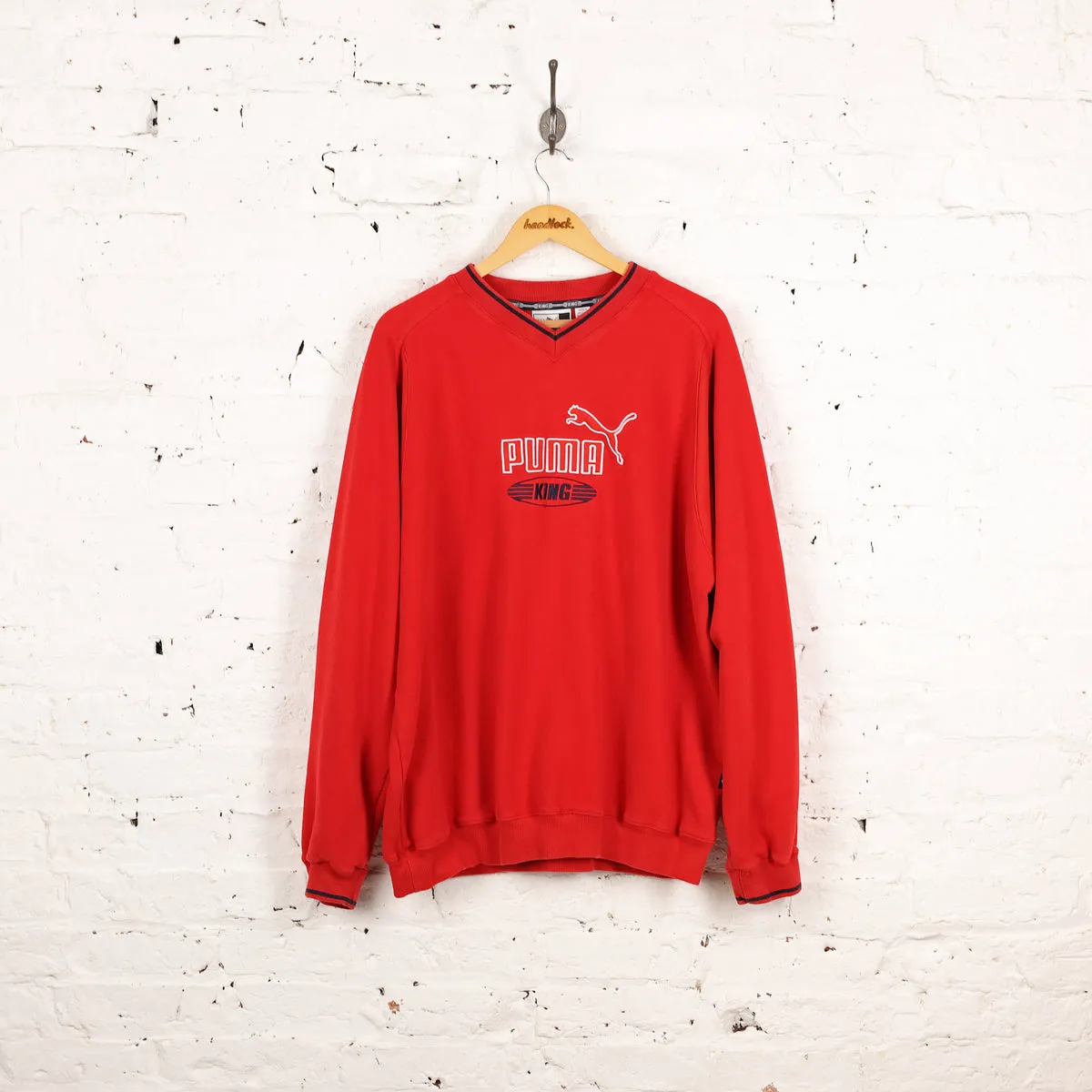 Puma King 90s Sweatshirt - Red - XL