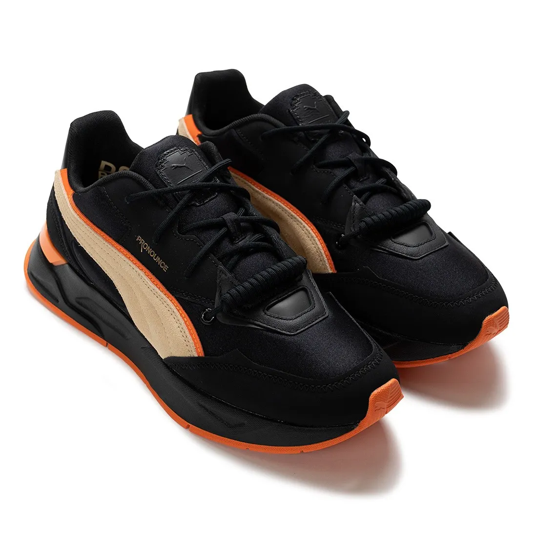 Puma Men Mirage Sport Pronounce (black / pebble)