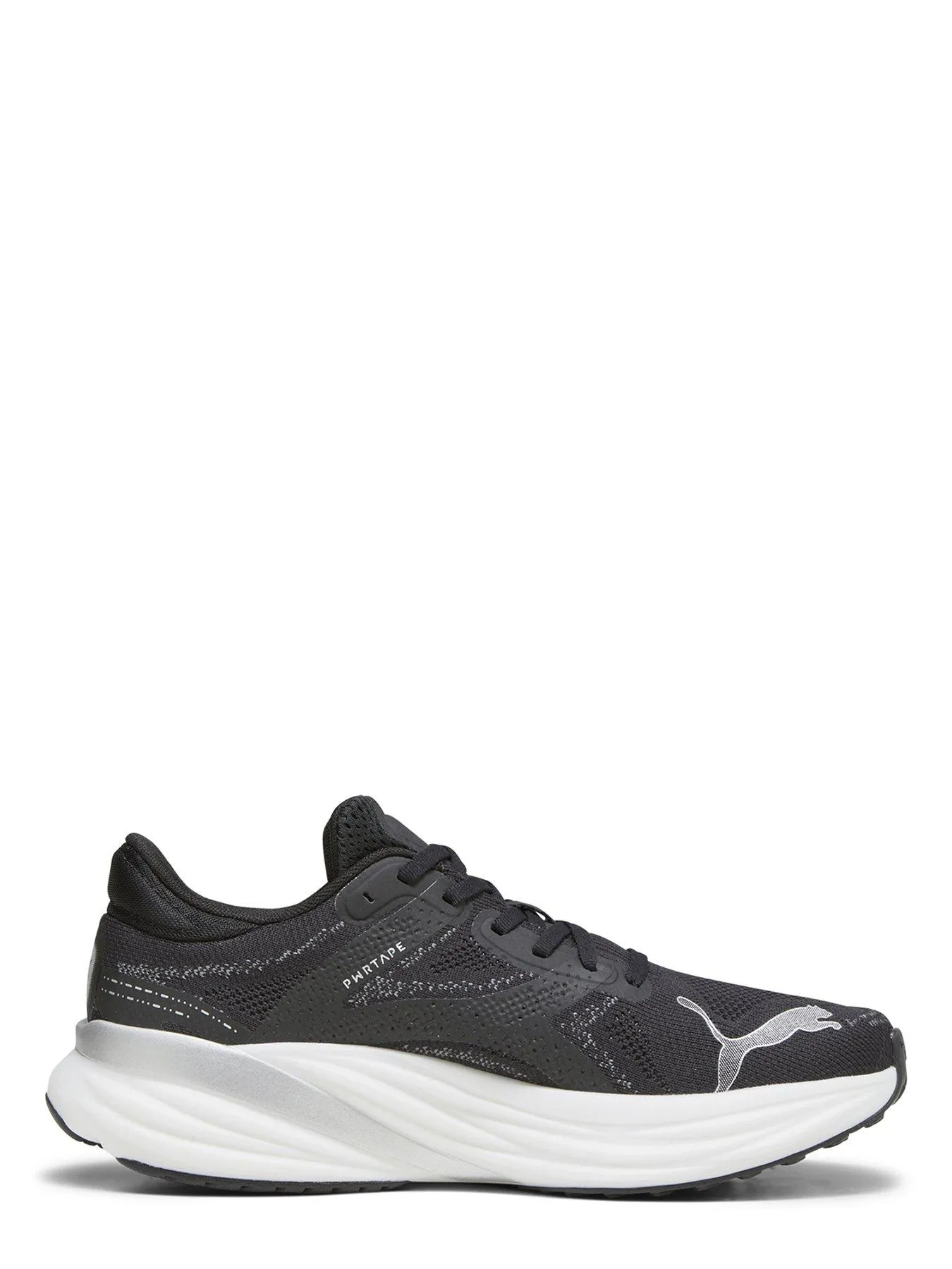 Puma Mens Running Magnify Nitro 2 Trainers - Black/White