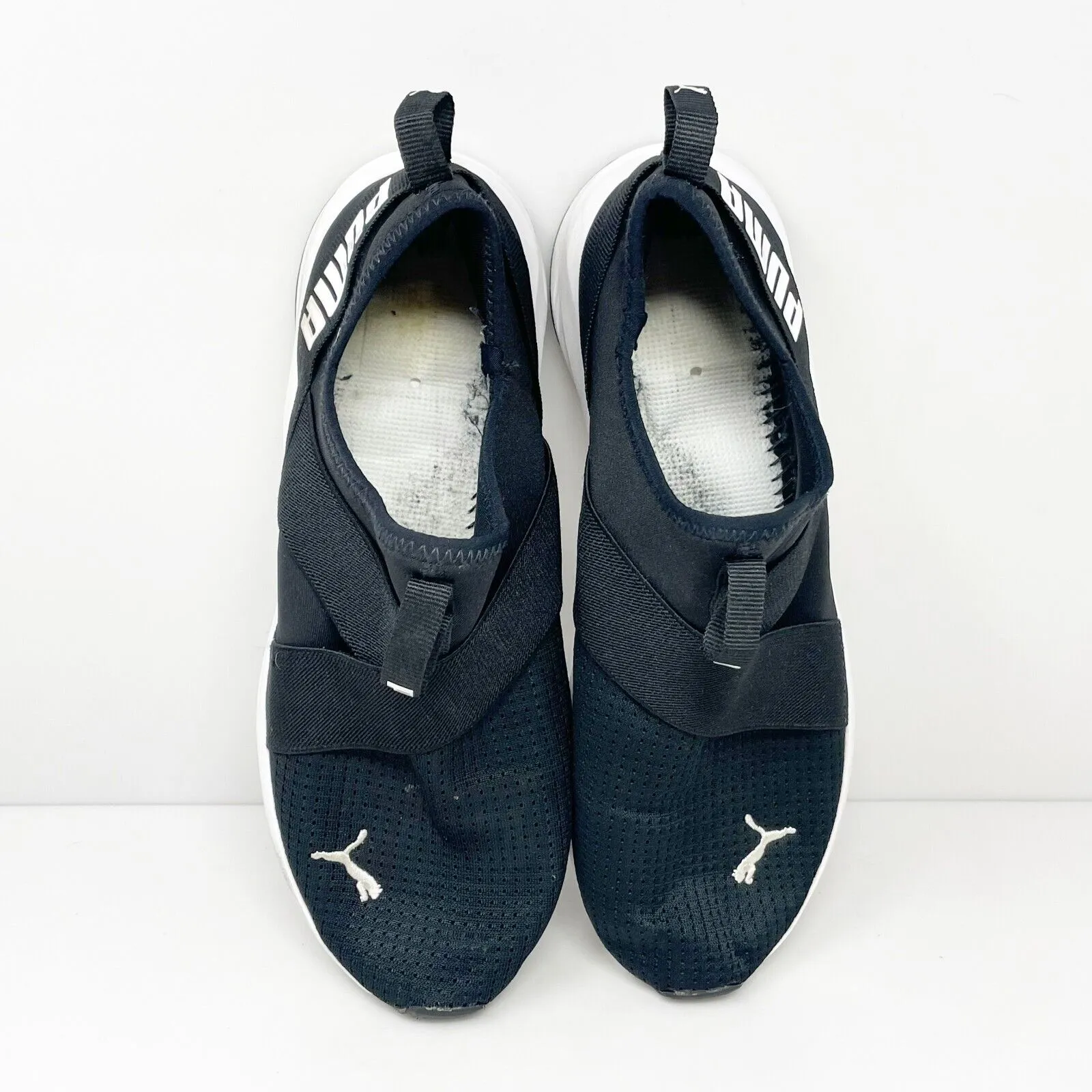 Puma Womens Prowl 193078-01 Black Running Shoes Sneakers Size 10