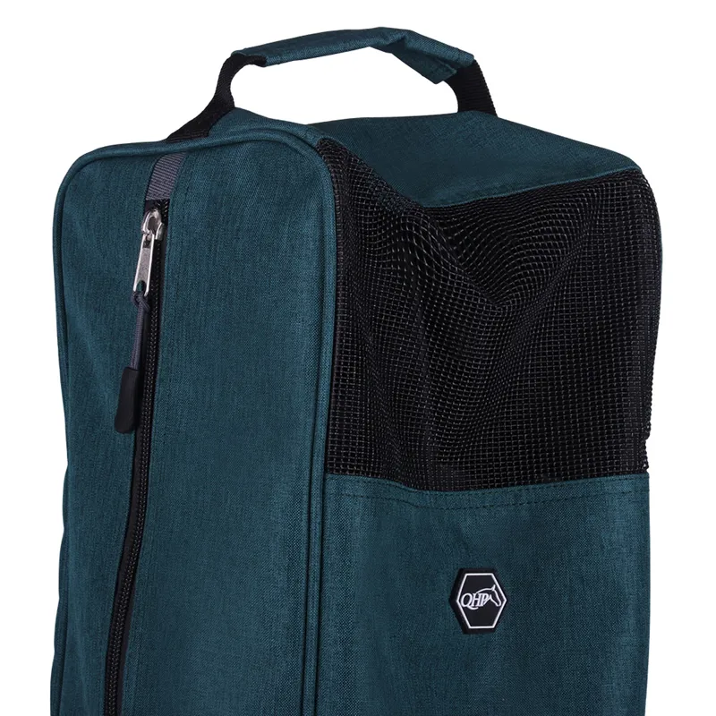 QHP Side Zip Boot Bag - Dark Green