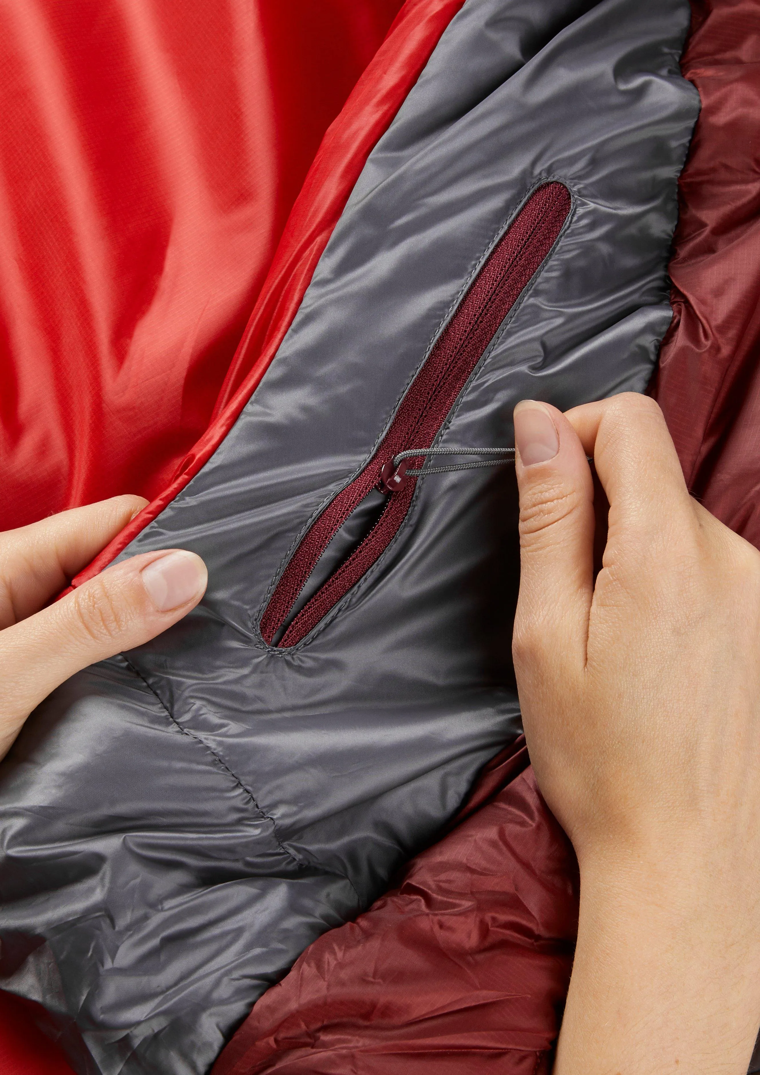 Rab Women's Solar Eco 3 Sleeping Bag - Red | George Fisher UK