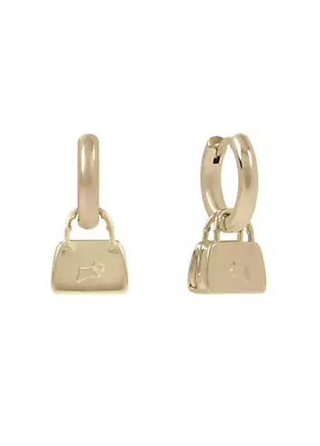 Radley London 18ct Gold Plated Handbag Charm Earrings | Grattan