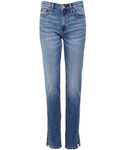 Rag and Bone Blue Nina High Rise Cigarette Jeans | Jules B