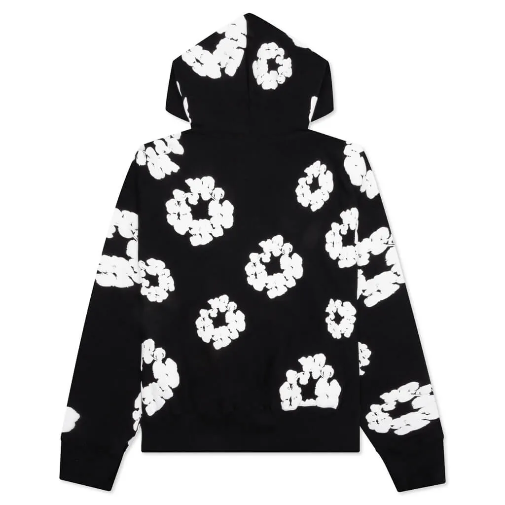 ReadyMade x Denim Tears Cotton Wreath Hoodie - Black