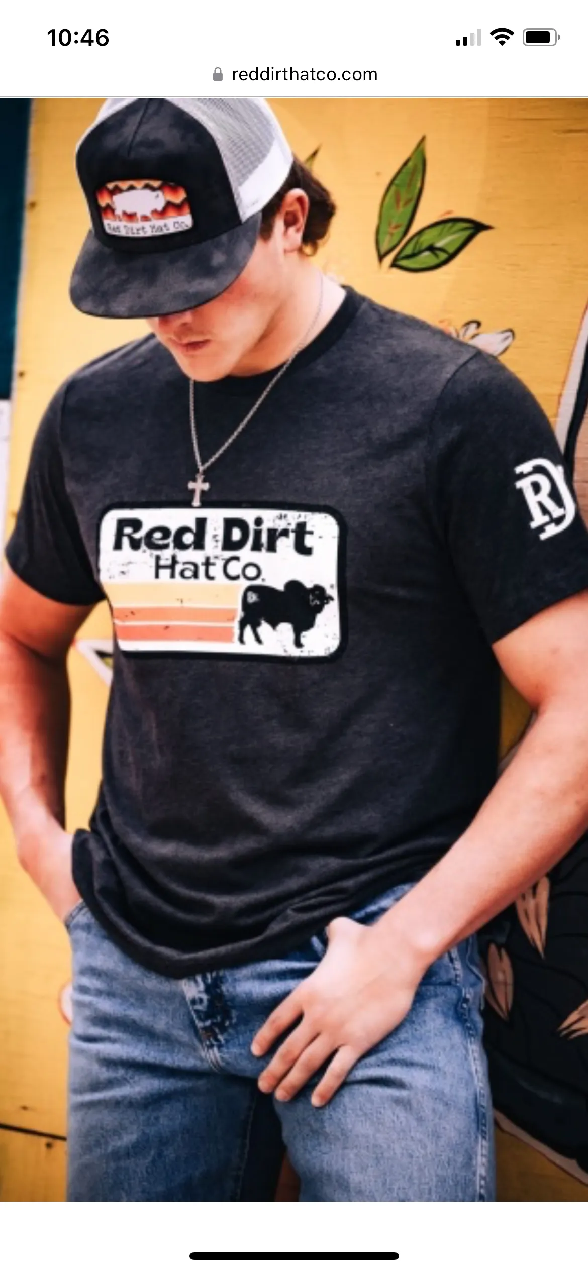 Red Dirt Hat Co Pancho Tee