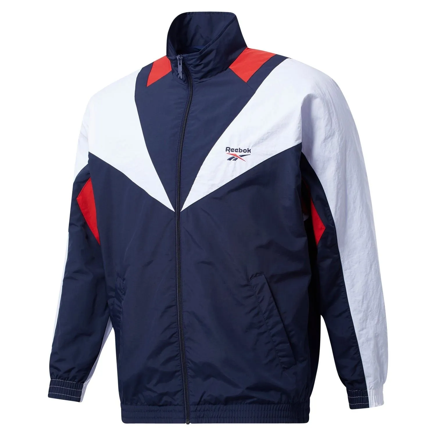 Reebok Classic Twin Vector Retro 90s Track Top - Navy