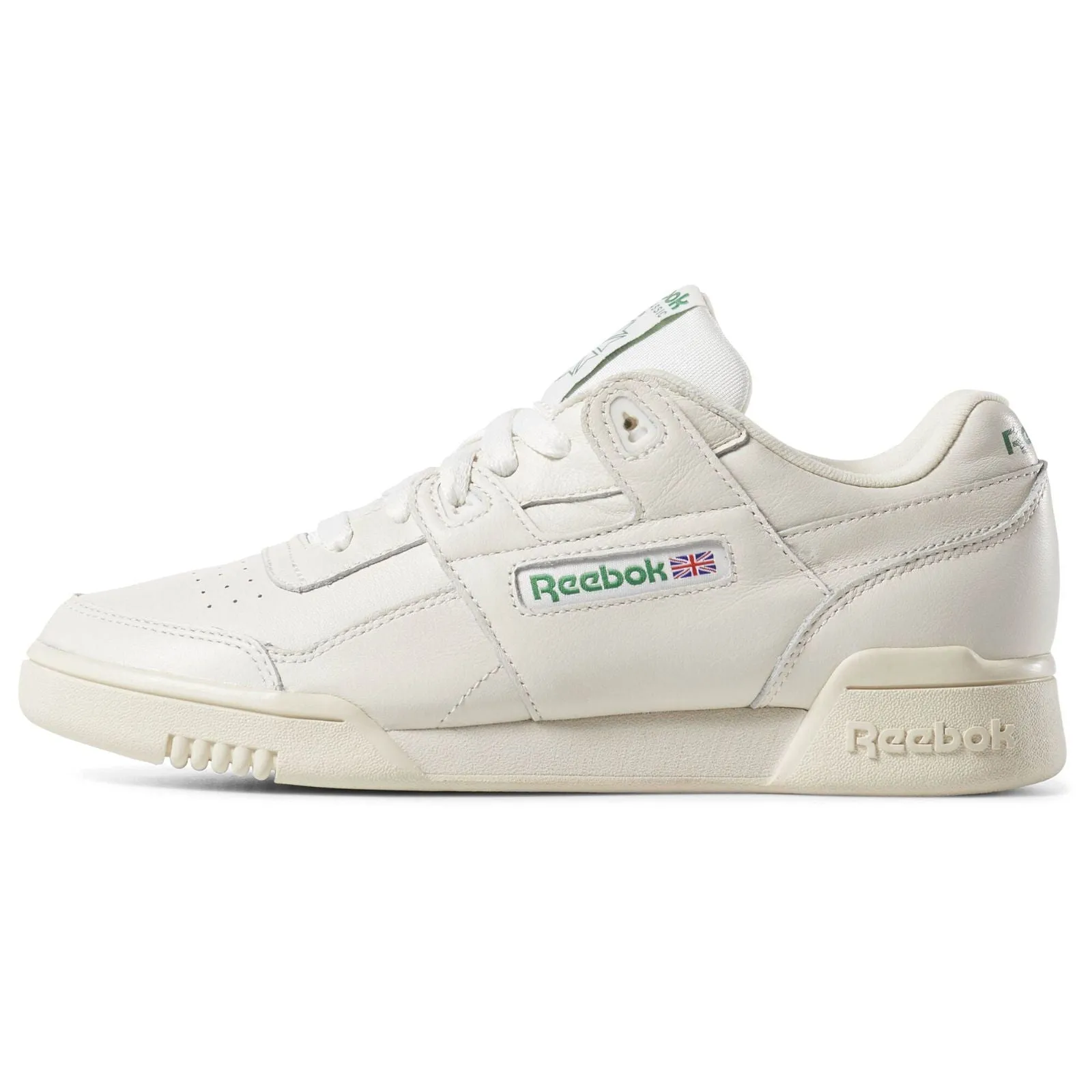 Reebok Classics Women's Workout Lo Plus - Chalk & Green