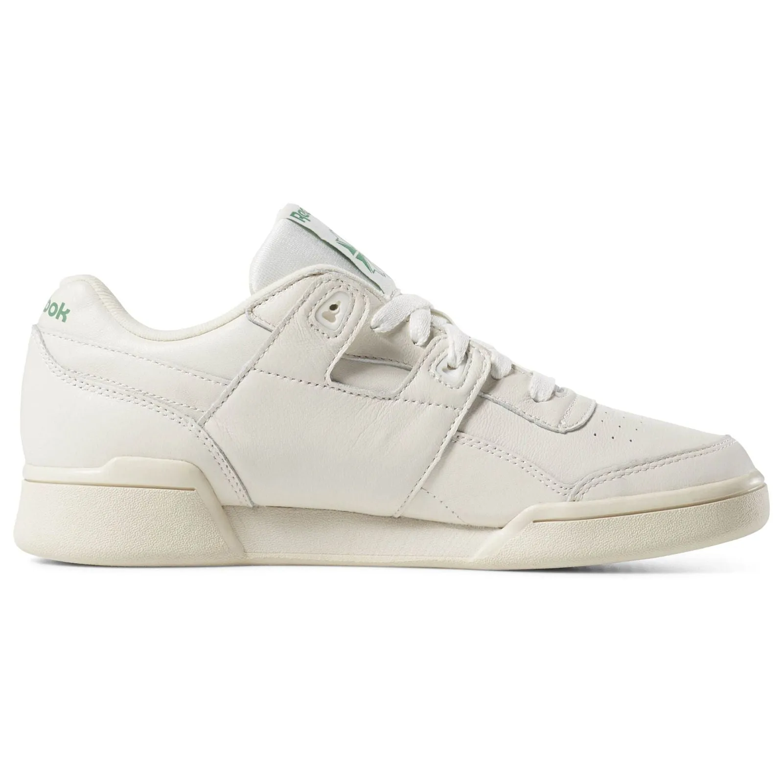 Reebok Classics Women's Workout Lo Plus - Chalk & Green