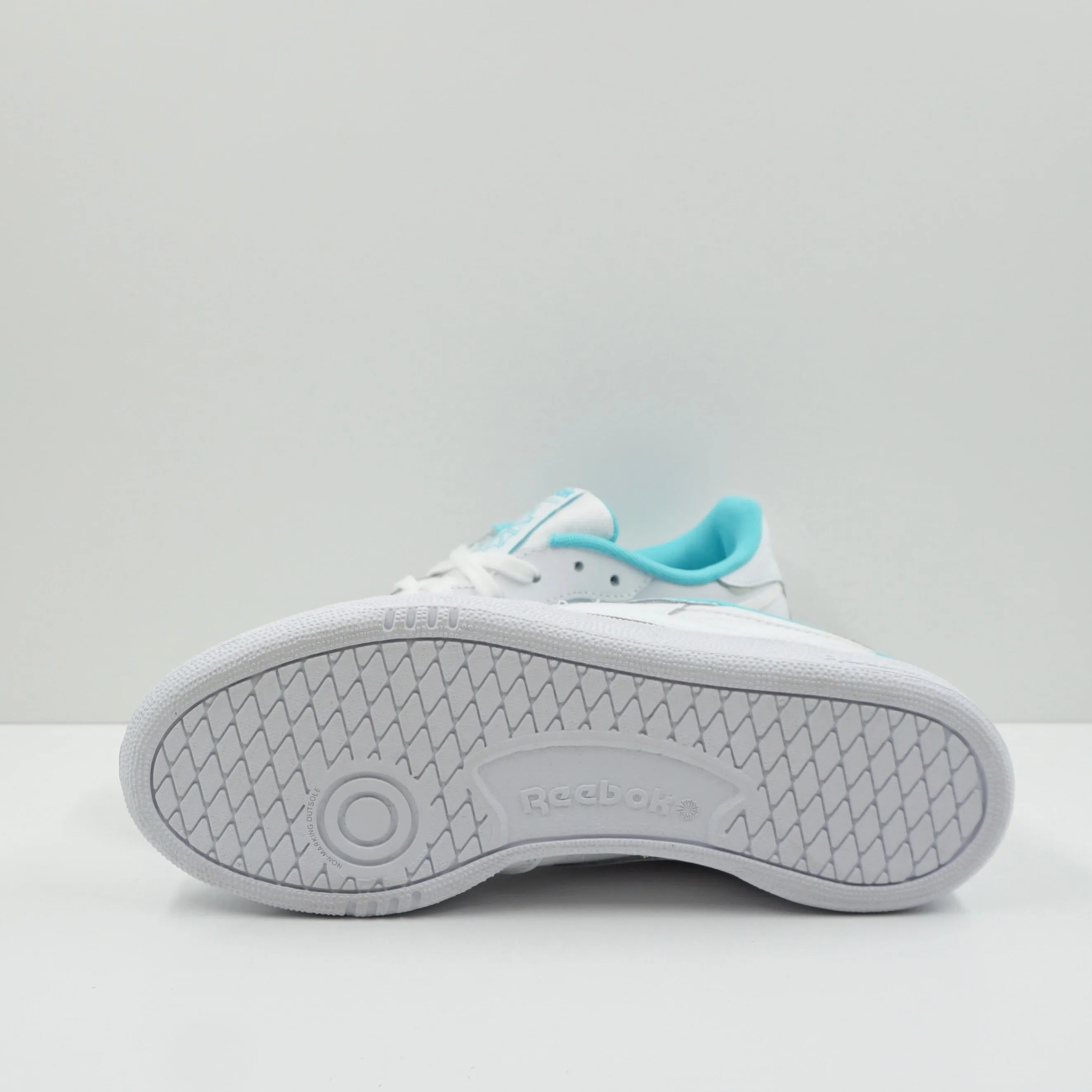 Reebok Club C 85 White Neon Blue (W)