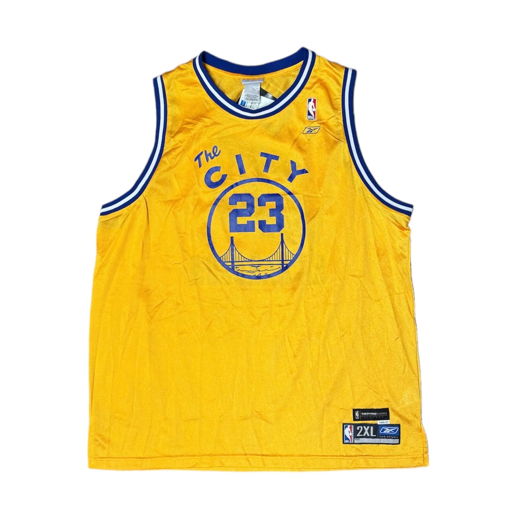 Reebok NBA Golden State Warriors Richardson Hardwood Classics Basketball Jersey