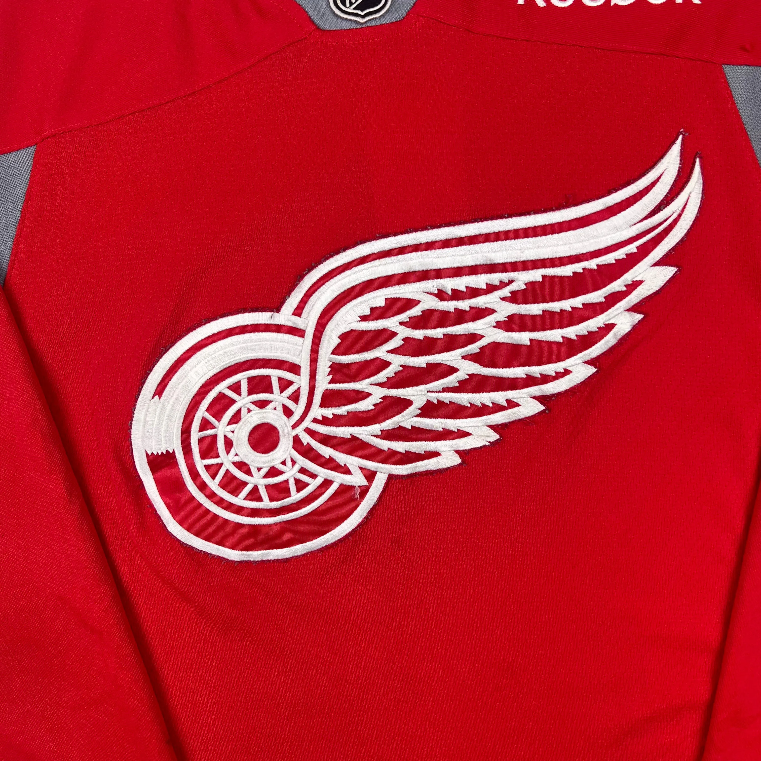 Reebok NHL Detroit Red Wings Hockey Jersey Red
