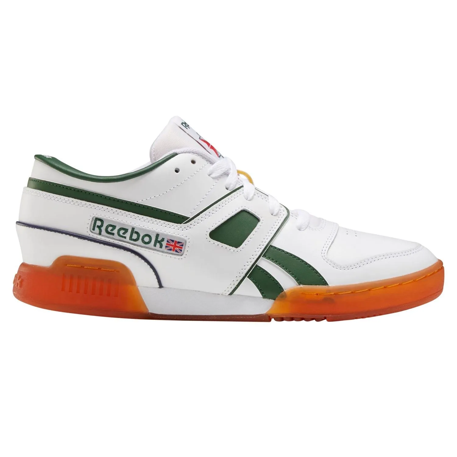 Reebok Unisex Pro Workout Lo Shoes - White / Utility Green